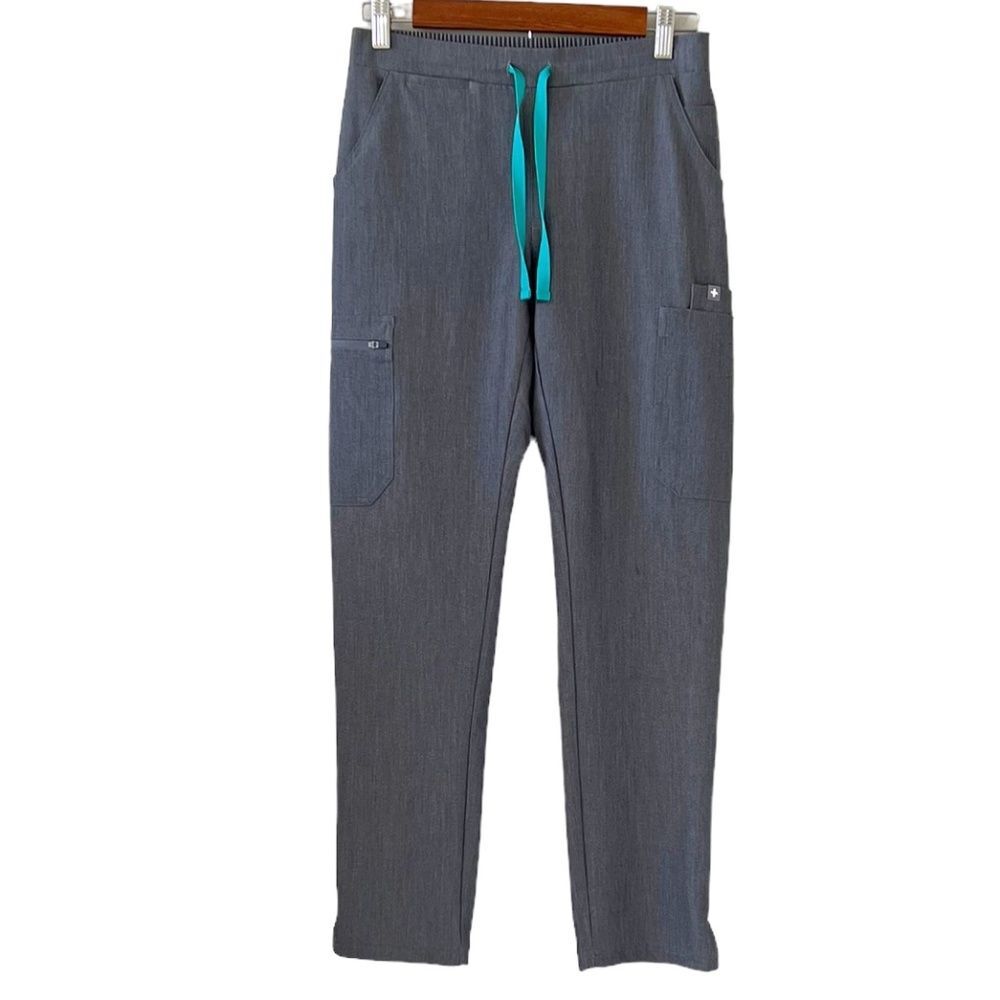 Figs Technical Collection Yola Scrub Pants In Gray Size XS